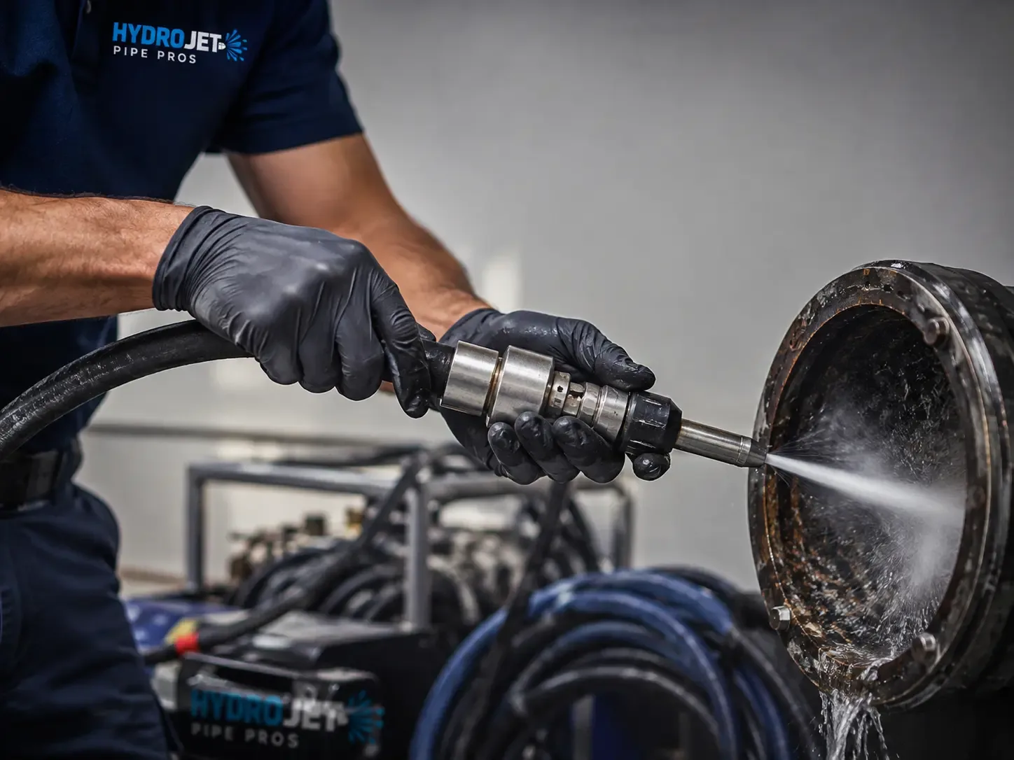 Hydro Jet Pipe Descaling in Sixes, OR